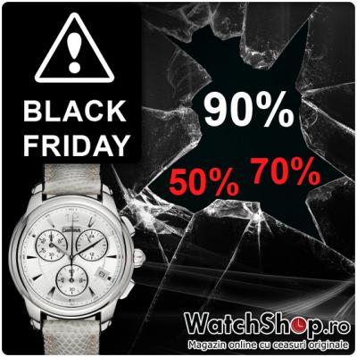 (P) Pe WatchShop.ro ai reduceri la ceasuri originale de pana la 90% de Black Friday 2013!