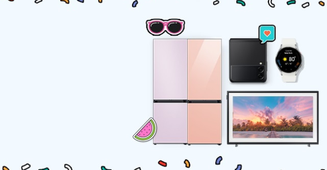 Samsung Summer Festival - sărbătorește vara cu stil alături de cele mai bune oferte la cea mai recentă tehnologie Samsung