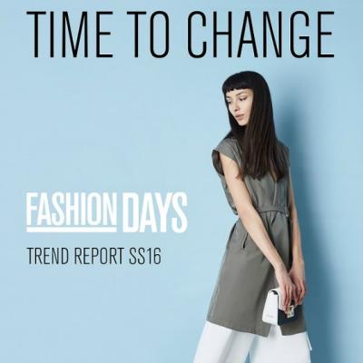 Fashion Days: Top trenduri pentru sezonul primavara/vara 2016