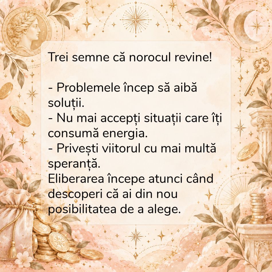 2 zodii care scapă de un MARE GHINION în acest final de an! Universul le eliberează de necazuri și le deschide porțile norocului