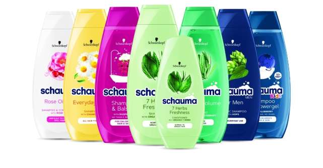 Schauma relansează portofoliul de produse, cu formule îmbunătățite și ambalaje din plastic reciclat 