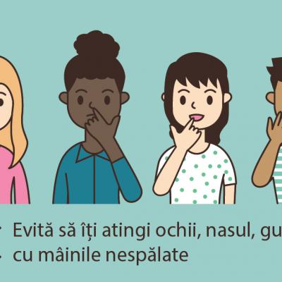 Cum poți evita să îți atingi fața în vreme de CORONAVIRUS