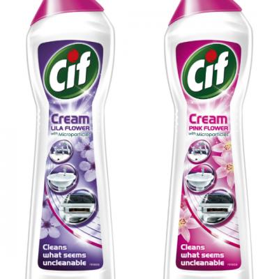 Cif Cream lanseaza noua gama de primavara cu parfum floral