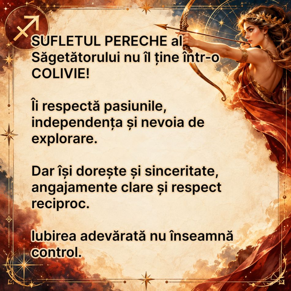 SĂGETĂTORUL poate fugi chiar de MAREA IUBIRE! Rana ascunsă care îl face să se teamă de omul sortit inimii sale