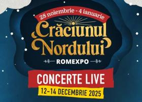 Holograf, Bibi și Simona Nae, artiștii care anunță concerte de excepție la „Crăciunul Nordului” de la Romexpo