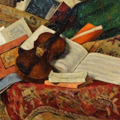 Sub semnul lui Enescu: in septembrie MNAR celebreaza muzica in pictura