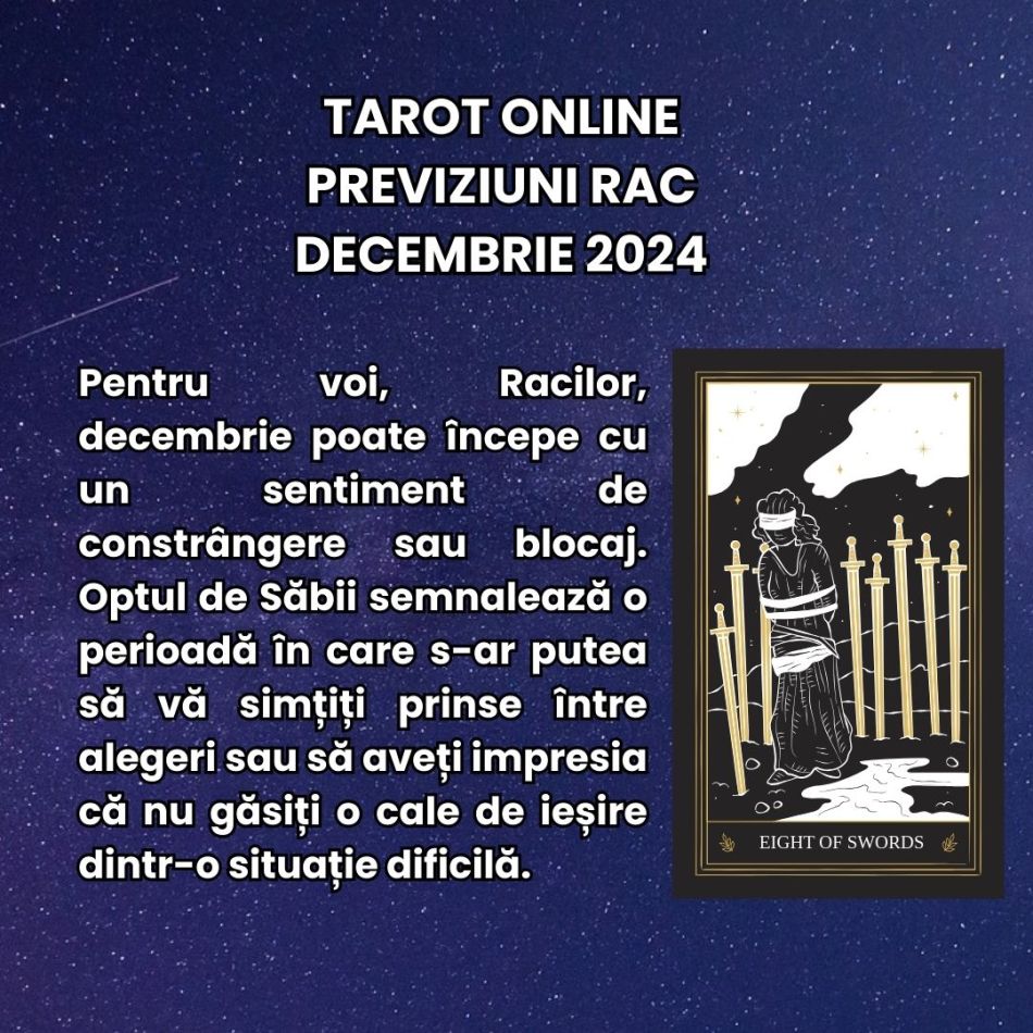 Tarot Online Decembrie 2024: Previziunile Universului pentru fiecare zodie în ultima lună a anului! Cum pășim în noul capitol?