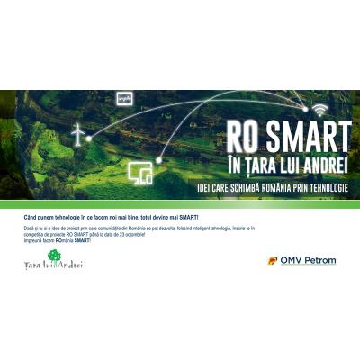 Se lansează RO SMART în Țara lui Andrei, competiția națională de proiecte care schimbă România prin tehnologie