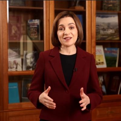 Maia Sandu, mesaj pentru români: Nu daţi crezare celor care vă spun că apropierea de Kremlin aduce pace şi bunăstare