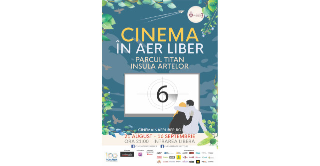 A VI-a editie a Cinema in Aer Liber se intoarce pe Insula Artelor din Parcul Titan