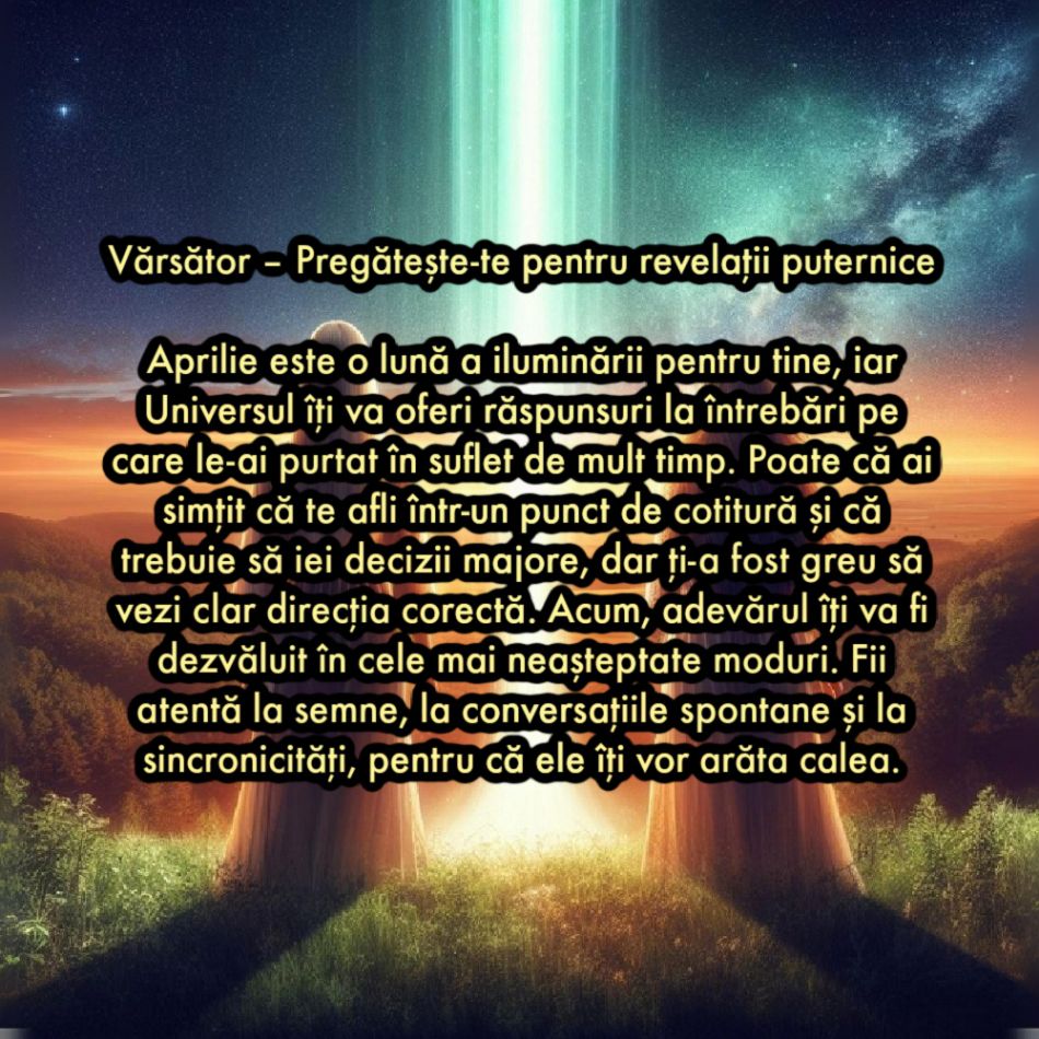Aprilie 2025 ne schimbă destinul! Mesajul cosmic pe care fiecare zodie trebuie să-l asculte