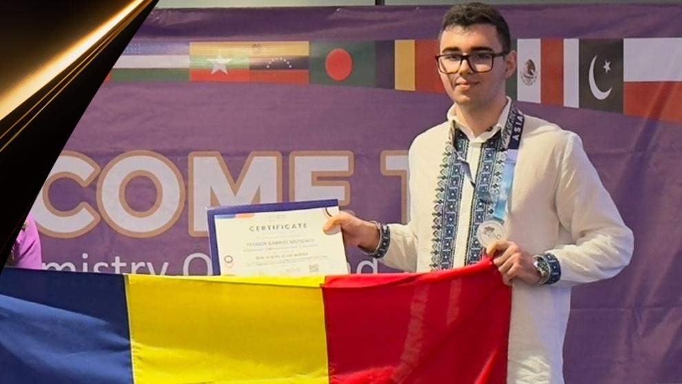 Teodor Moscalu, elevul român premiat de MIT și Harvard