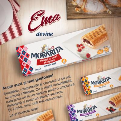 Produsele din gama Ema vor fi comercializate sub brandul Morarita