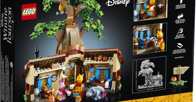 Grupul LEGO mizează pe nostalgie cu noul set LEGO IDEAS Winnie the Pooh