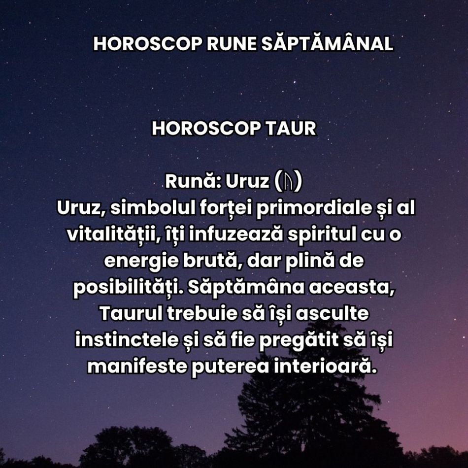 Horoscop Rune săptămâna 23-29 septembrie 2024: Ce mesaj sacru îți călăuzește pașii săptămâna aceasta? 