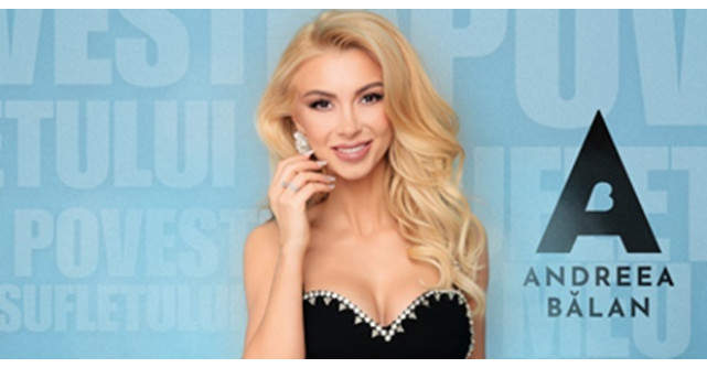 Andreea Bălan prezintă Povestea sufletului meu, single-ul ce poartă numele super concertului de la Sala Palatului din această 