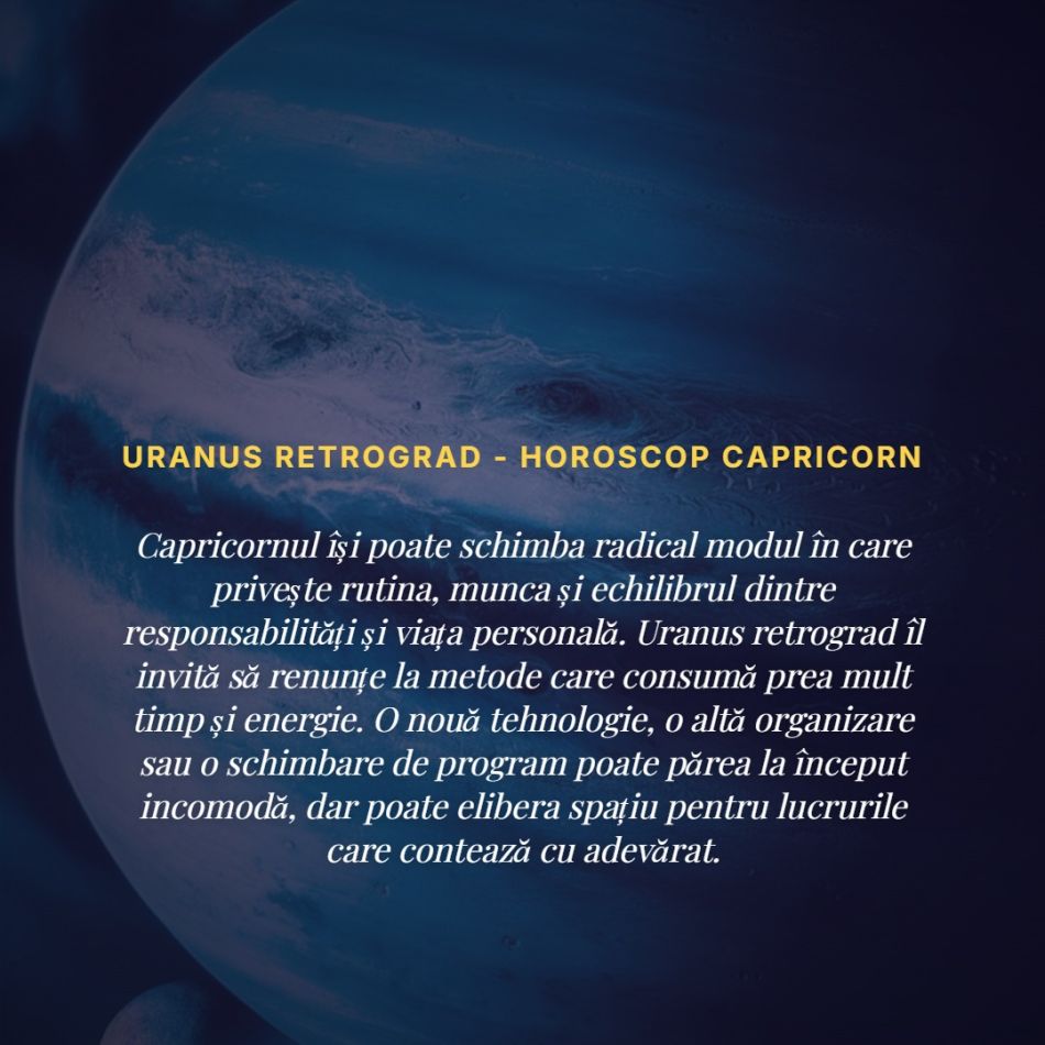 Uranus retrograd în Gemeni până în 2027 : ideile se schimbă, adevărul iese la suprafață și nimic nu mai poate rămâne ca înainte