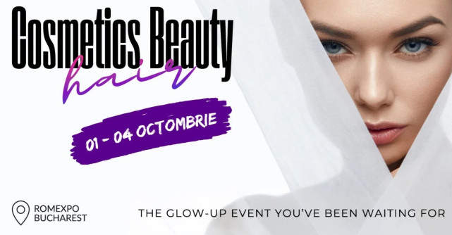 Cosmetics Beauty Hair 2026: 4 zile de spectacol, demonstrații live, competiții și întâlniri cu profesioniștii din beauty