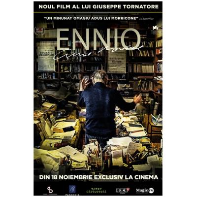 ENNIO, filmul-tribut al lui Giussepe Tornatore,  din 18 noiembrie pe marile ecrane din România