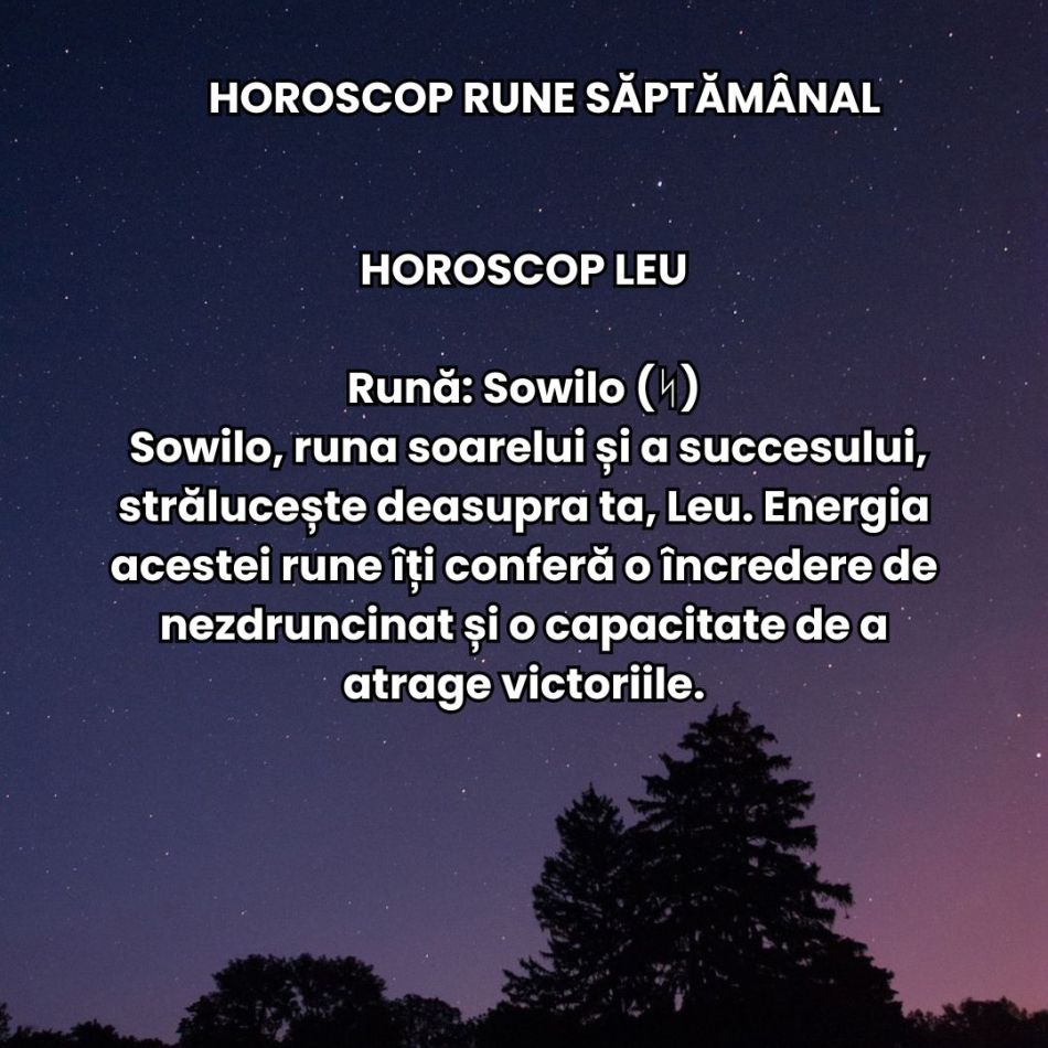 Horoscop Rune săptămâna 23-29 septembrie 2024: Ce mesaj sacru îți călăuzește pașii săptămâna aceasta? 