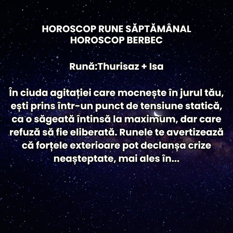 Horoscop Rune săptămâna 12-18 mai 2025: Este momentul să ieșim din umbră și să ne îmbrățișăm adevărata putere.