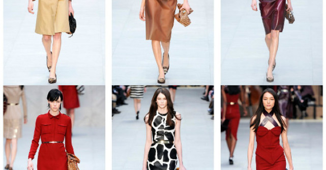 Inimi, animal print si cauciuc transparent: propunerile Burberry pentru aceasta toamna