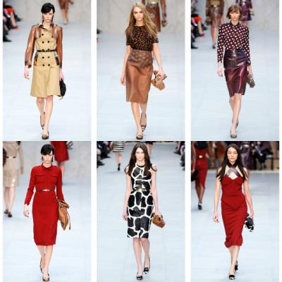 Inimi, animal print si cauciuc transparent: propunerile Burberry pentru aceasta toamna