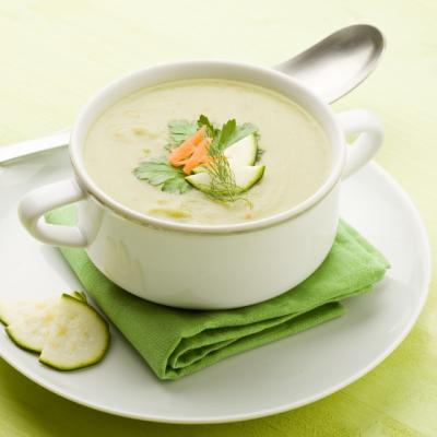 Supa crema de fenicul si dovlecel