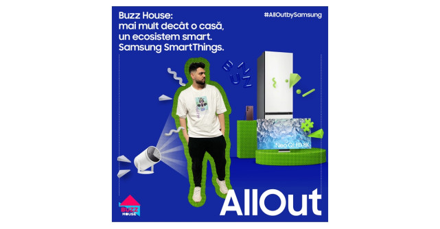 Șase creatori de conținut vor locui 2 săptămâni în Buzz House, casa smart de la Samsung