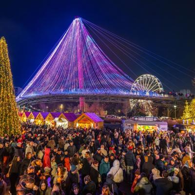 Peste 2 milioane de vizitatori au trăit magia sărbătorilor de iarnă la ,,West Side Christmas Market” și ,,Planeta Crăciun”