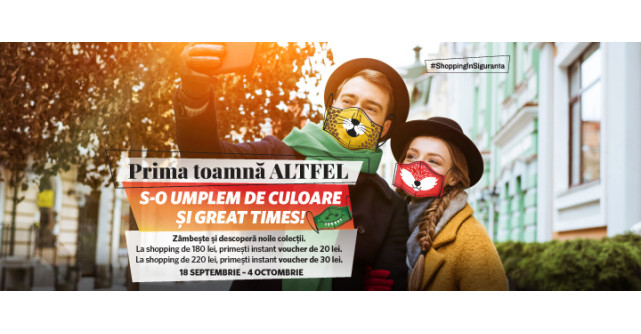  Prima Toamnă ALTFEL aduce cadouri instant pentru clienții Ploiești Shopping City