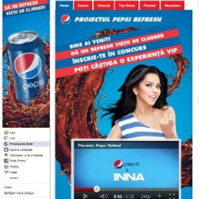 Pepsi si Inna dau un refresh vietii de clubber! 