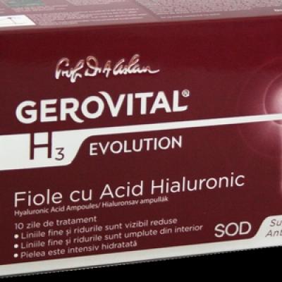 Gama Gerovital H3 Evolution vine cu un produs nou