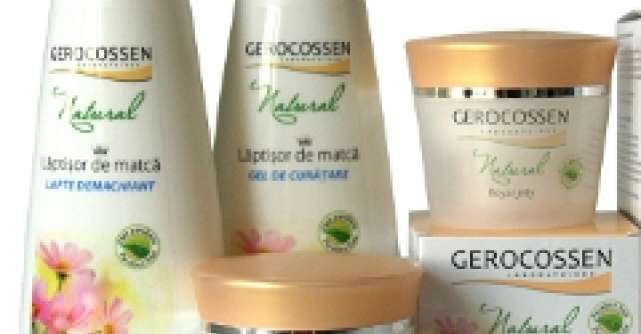 O noua gama de produse Gerocossen: Natural cu laptisor de matca