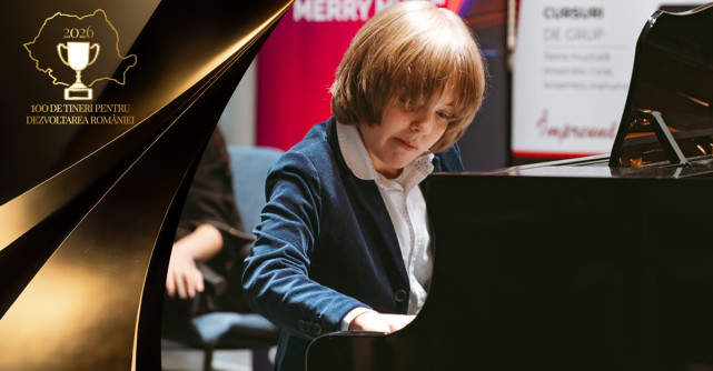Cine e David Dumitrescu, pianistul de doar 12 ani care l-a amuțit cu talentul său pe Florin Piersic