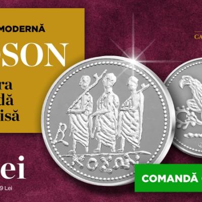 Casa de Monede lansează o replică a KOSON-ului,  celebra monedă dacică acum interzisă