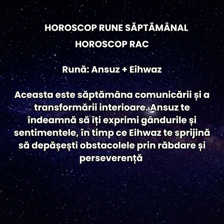 Horoscop Rune săptămâna 3-9 februarie 2025: Simbolurile sacre aduc motivație, pornim cu energii noi datorită lui Venus în Berbec