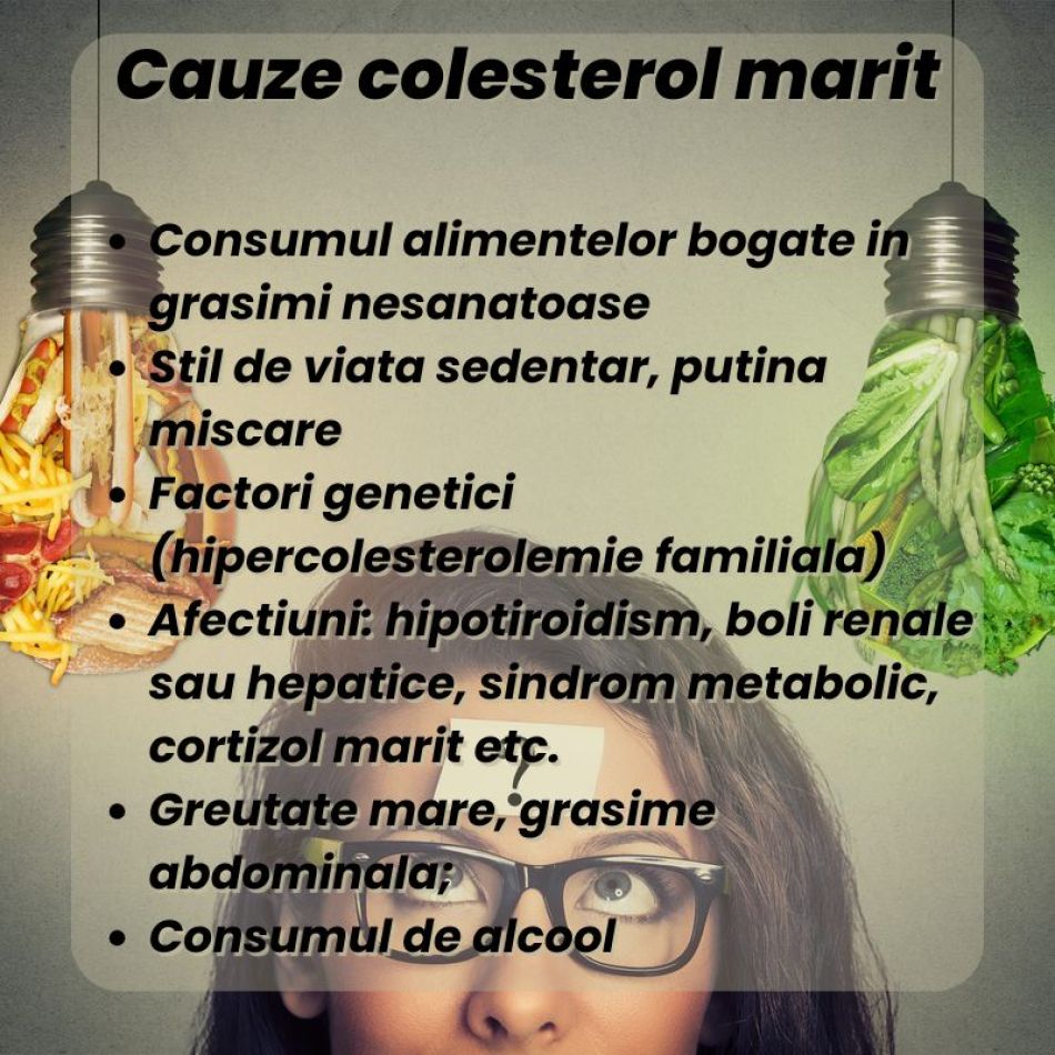 Colesterol rău sau colesterol bun? Ce înseamnă HDL și LDL pe înțelesul tuturor si care e dieta ce ține în frâu colesterolul