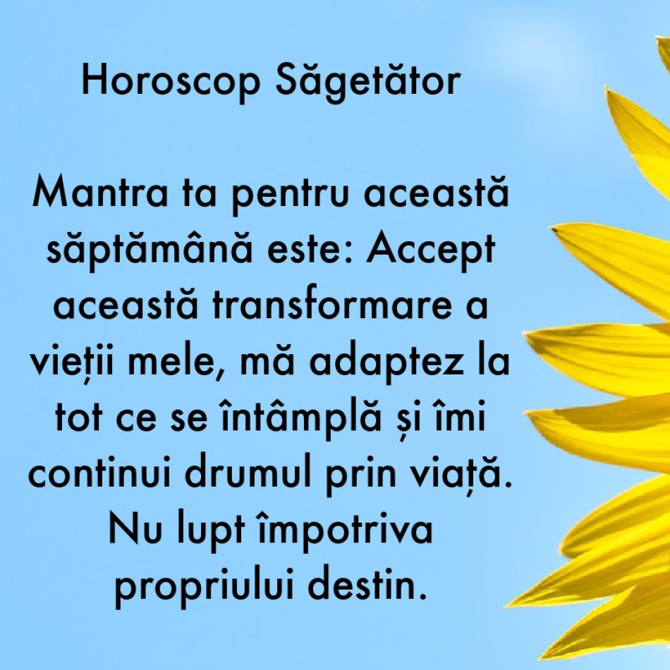 Horoscop pentru suflet: Mantra zodiei tale pentru săptămâna 12-18 iunie