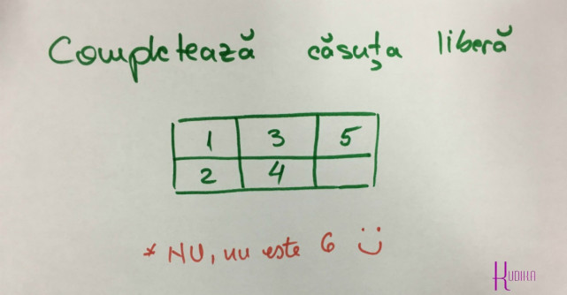 Un puzzle simplu, care nu are nicio treaba cu matematica!