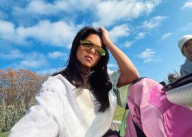 Inna, cum nu ai ma văzut-o! Vezi aici unde a aterizat artista cu elicopterul