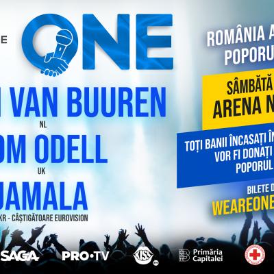  Armin van Buuren, Tom Odell și Jamala vin pe 12 martie în București,  la WE ARE ONE