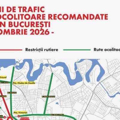  Restricționarea traficului rutier pe perioada derulării celei de-a  XIX-a ediții a Maratonului International București
