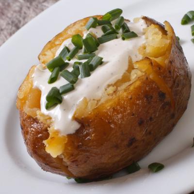 Cartofi umpluti cu carne