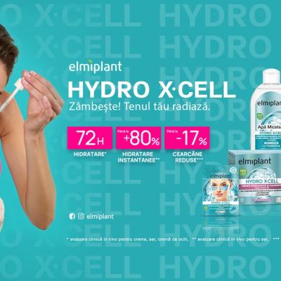 elmiplant revoluționează îngrijirea tenului cu noua gamă Hydro X Cell