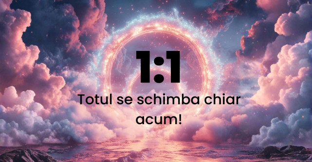 1 Ianuarie deschide Portalul Divin 1:1. Poarta care transformă durerea în putere și dorința în fericire
