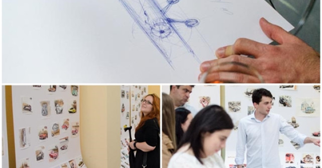 Expozitie de masini pictate cu cafea la Elite Art Gallery 