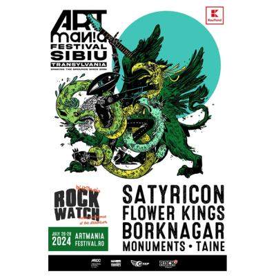 Satyricon, The Flower Kings, Monuments, Borknagar si Taine la ARTmania Festival 2024 