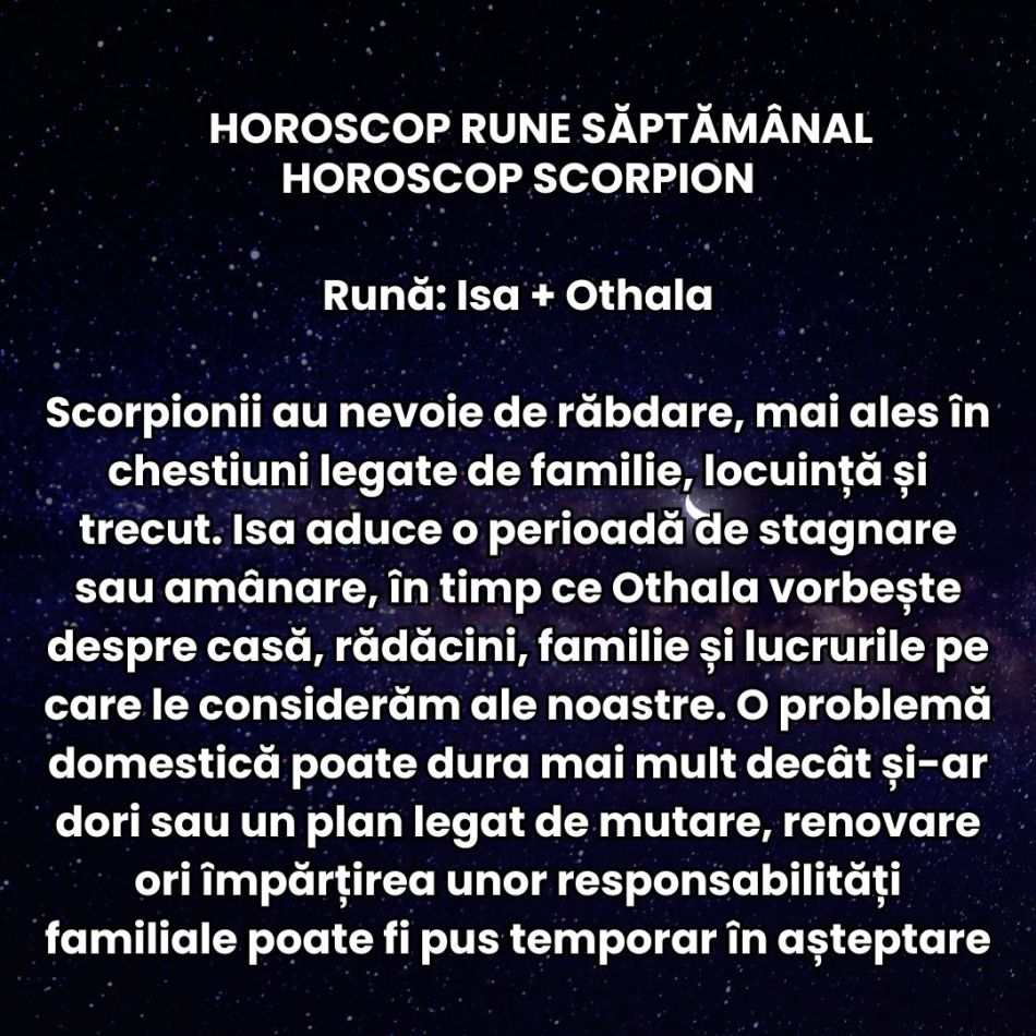 Horoscop Rune săptămâna 12-18 octombrie: Lucrurile încep să se miște! Concluziile sunt mulțumitoare pentru mai multe zodii