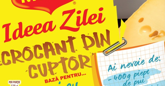 Maggi Ideea Zilei Crocant din Cuptor - doua retete noi 